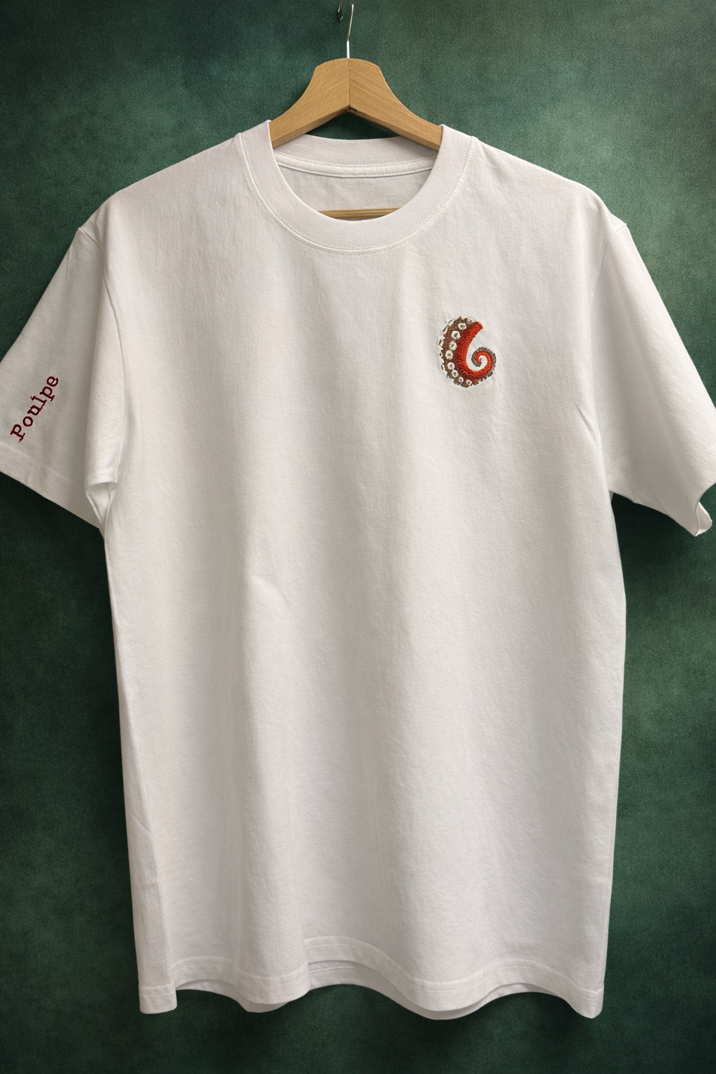 T-Shirt oversize blanc-unisexe 100% coton