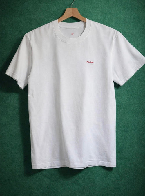 T-Shirt oversize blanc-unisexe 100% coton